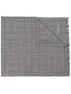 TOM FORD PRINCE OF WALES-CHECK SCARF