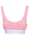 ALEXANDER WANG ALEXANDER WANG LOGO ELASTIC BAND BRA TOP