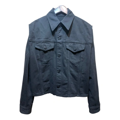 Pre-owned Mm6 Maison Margiela Jacket In Black