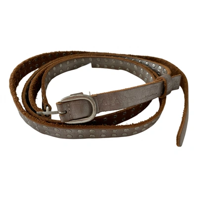 Pre-owned Zadig & Voltaire Leather Belt In Other