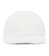Gabriela Hearst Women's Alpaca Cashmere Baseball Hat In White