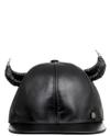 GIVENCHY BLACK HORN CAP LEATHER,BPZ024P0C0 001