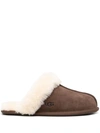 Ugg Scuffette Ii Shearling Slippers In Brown