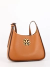 TORY BURCH MILLER SMALL HOBO LEATHER BAG