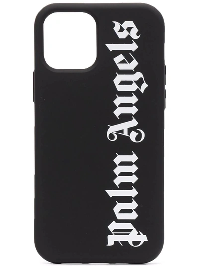 Palm Angels Black Classic Logo Iphone 12 And 12 Pro Case
