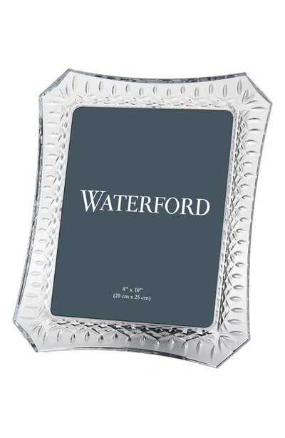 Waterford Lismore Lead Crystal Picture Frame In Clear