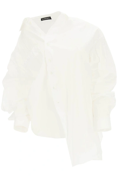 Ann Demeulemeester Nelly Asymmetric Shirt In White