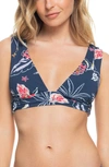 ROXY SUNSET BOOGIE TRIANGLE BIKINI TOP,ERJX304523