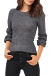 1.state Balloon Sleeve Sweater In Grey