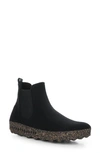Asportuguesas Caia Chelsa Boot In Black Tweed/ Felt