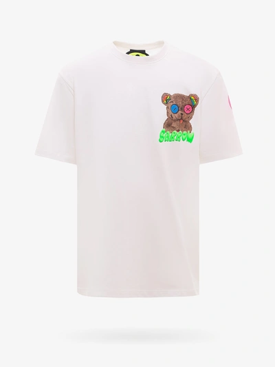 Barrow Graphic-print Short-sleeved T-shirt In White