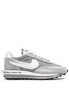 Nike X Sacai X Fragments Ldwaffle Sneakers In Grey