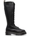 Dr. Martens' 1b60 Lace-up Leather Boots In Black