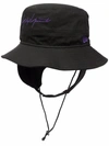 YOHJI YAMAMOTO LOGO-EMBROIDERED SUN HAT