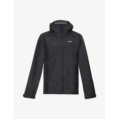 Patagonia Torrentshell Recycled-nylon Jacket In Black