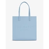 Ted Baker Womens Mid-blue Icon Leather Tote Bag 1 Size