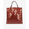 Bao Bao Issey Miyake Lucent Metallic Tote Bag In Dark Orange