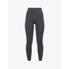 Adanola Ultimate Mid-rise Stretch-jersey Leggings In Midnight Blue