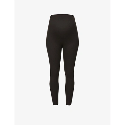 Bumpsuit Maternity The Legging High-rise Stretch-woven Leggings In Black