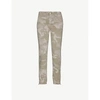 Paige Womens Camo Mayslie Camo-print Mid-rise Stretch-denim Jogging Bottoms 31