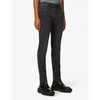 Replay Anbass Hyperflex Slim-fit Stretch-denim Jeans In Medium Grey