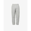 Nike Swoosh Logo-embroidery Track Pants In Dk Grey Heather/white