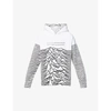 Factory Records Mens White X Mjb - Marc Jacques Burton Joy Division Cotton-jersey Hoody S