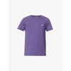 Polo Ralph Lauren Logo-embroidered Cotton-jersey T-shirt In Juneberry