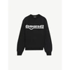 DSQUARED2 BOYS BLACK KIDS LOGO-PRINT COTTON SWEATSHIRT 4-16 YEARS 8 YEARS