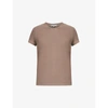 James Perse Womens Hazel Little Boy Cotton-jersey T-shirt Xs