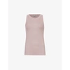 Allsaints Womens Pink Rina Stretch-jersey Tank Top 8