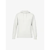 Vince Womens Light Heather Grey Essential Cotton-jersey Hoody Xs