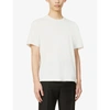 BOTTEGA VENETA MENS CHALK CREWNECK RELAXED-FIT COTTON-JERSEY T-SHIRT M