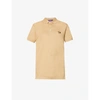 Ralph Lauren Mens Classic Tan Logo-embroidered Cotton-piqué Polo Shirt S