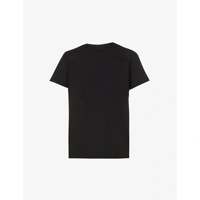 Rick Owens Level Regular-fit Crewneck Cotton-jersey T-shirt In Black