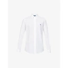 Polo Ralph Lauren Polo Pony Collarless Shirt In White