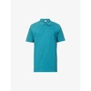 Sunspel Mens Bright Petrol Riviera Cotton-piqué Polo Shirt Xxl