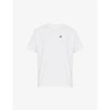 Aape Mens White Logo-print Cotton-jersey T-shirt Xl