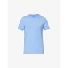 Polo Ralph Lauren Mens Cabana Blue Logo-embroidered Cotton-jersey T-shirt M