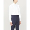 Eton Mens White Slim-fit Cotton Shirt 17.5