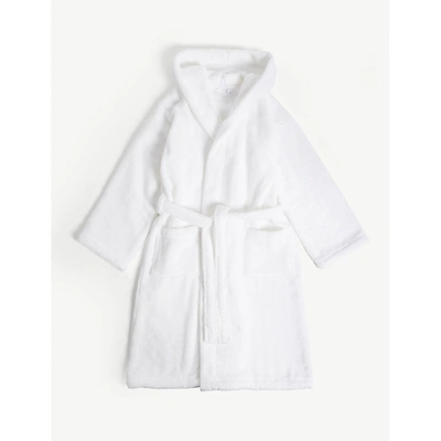 The Little White Company Kids' White Hydrocotton Bathrobe 7-12 Years 9-10 Years