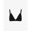 Skims Fits Everybody Crossover Bralette Two-pack In Black