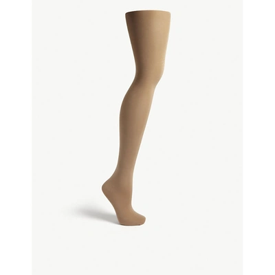 Wolford Pure Shimmer 40 Concealer Tights In Gobi