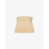 Bumpsuit Maternity Stretch-woven Waist Trainer In Beige