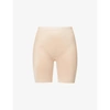 Spanx Womens Champagne Beige Thinstincts® 2.0 High-rise Stretch-woven Shorts Xl