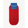 Falke Kids' Fire Catspads Stretch Cotton-blend Slipper Socks Years 3+