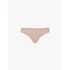 Skims Fits Everybody Stretch-woven Thong In Desert
