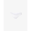 Hanky Panky Signature Original-rise Stretch-jersey Thong In White