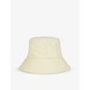 LACK OF COLOR LACK OF COLOR WOMEN'S BEIGE WAVE POCKETED COTTON BUCKET HAT,44478461