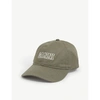 Ganni Khaki Organic Cotton Software Cap In Kalamata